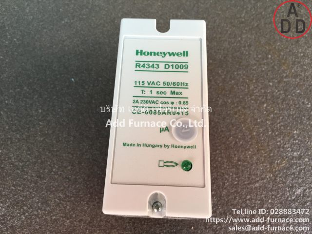 Honeywell R4343 D1009(3)